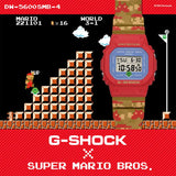 Casio G-Shock SUPER MARIO BROTHERS Whimsical Design Men's Watch DW-5600SMB-4