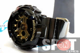 Casio Baby-G Black Gold Dial Resin Ladies Watch BA-110-1A