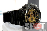 Casio Baby-G Black Gold Dial Resin Ladies Watch BA-110-1A
