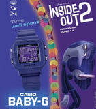 Casio Baby-G + Plus Y2K Fashion Colourful Pop Design Ladies Watch BGD-10K-2