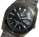 Seiko 5 Black IP 50m Automatic Men's Watch SNZF39J1