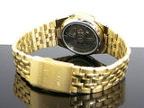 Seiko 5 Automatic 21 Jewels Gold Tone Men's Watch SNKE46J1