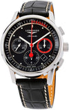 Longines Heritage Column Wheel Chronograph Leather Strap Men's Watch L47544524
