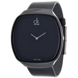 Calvin Klein Appeal Black Leather Strap Ladies Watch K0W23702