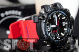 Casio G-Shock MUDMASTER Tough Solar Triple Sensor Men's Watch GWG-1000RD-4A