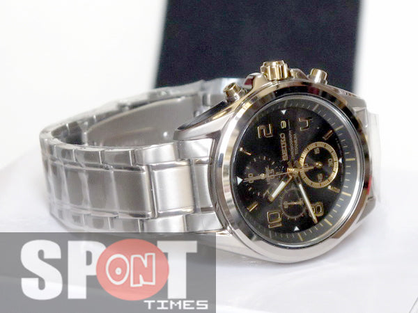 Seiko titanium chronograph outlet 100m watch