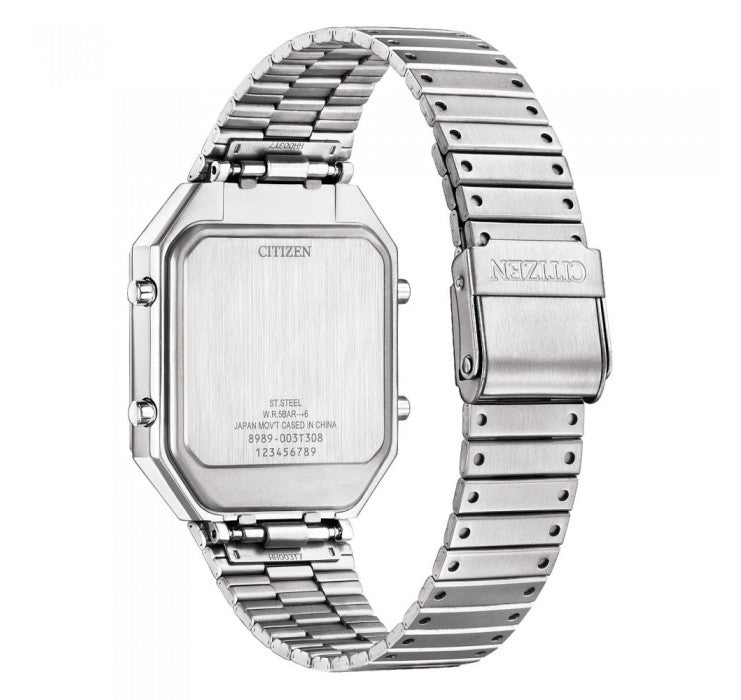 Citizen Ana-Digi Temp Stainless Steel Men's Watch JG2126-69E