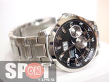Seiko Perpetual Calendar Kinetic Sapphire Men's Watch SNP003P1
