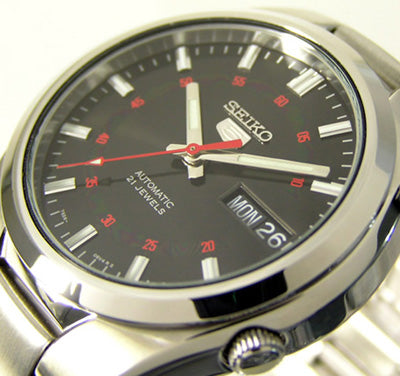 Seiko 5 Automatic Stainless Steel Men s Watch SNK617K1 Spot On Times