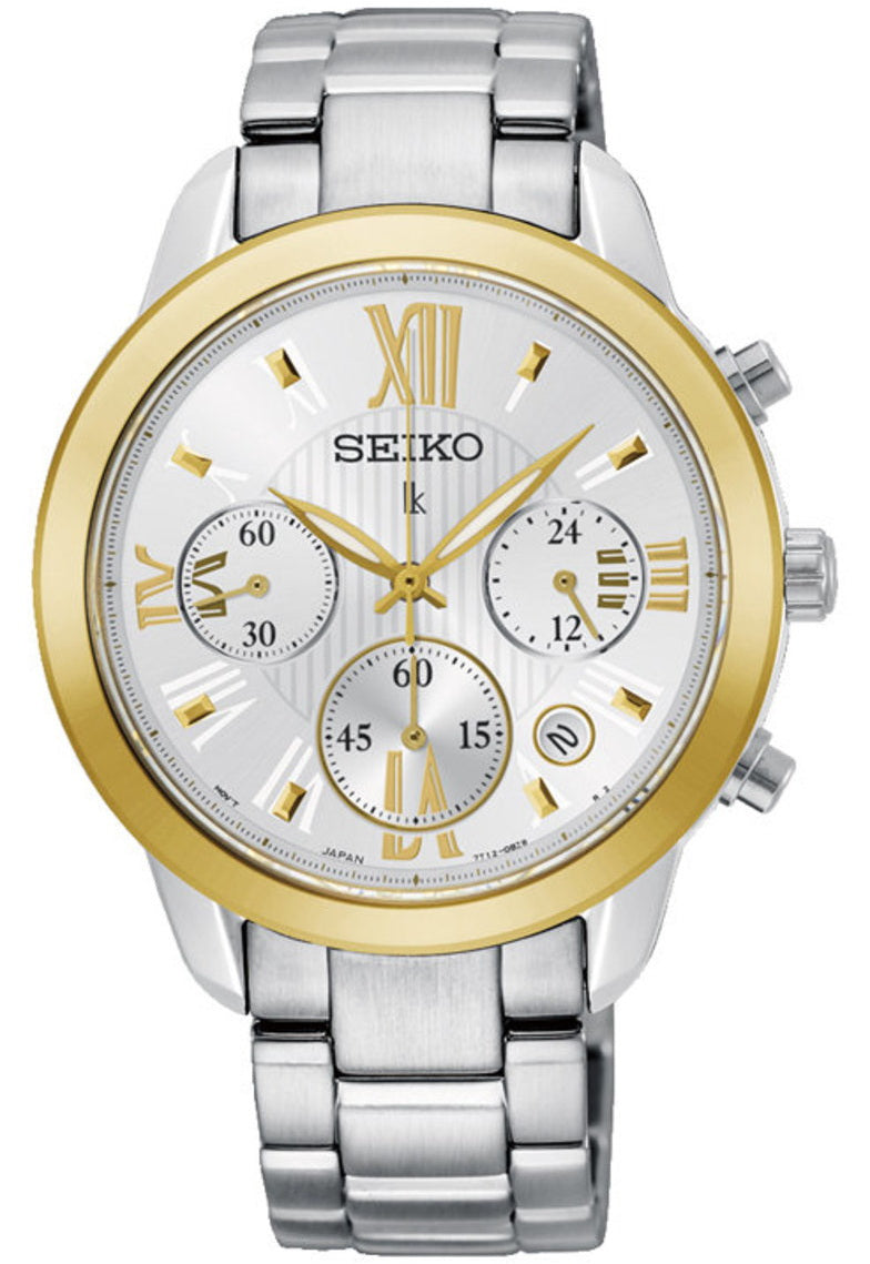 Seiko Lukia Chronograph Quartz Ladies Watch SRWZ92P1 Spot On Times