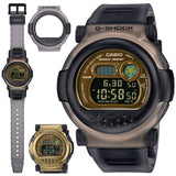 Casio G-Shock Translucent Gray Resin Band Sport Men's Watch G-B001MVB-8