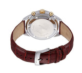Seiko Chronograph Quartz 100m Leather Strap Men's Watch SSB069P1