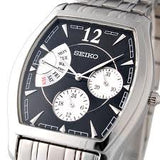 Seiko Analog Quartz 24-Hour Day Date Men's Watch SNT013P1