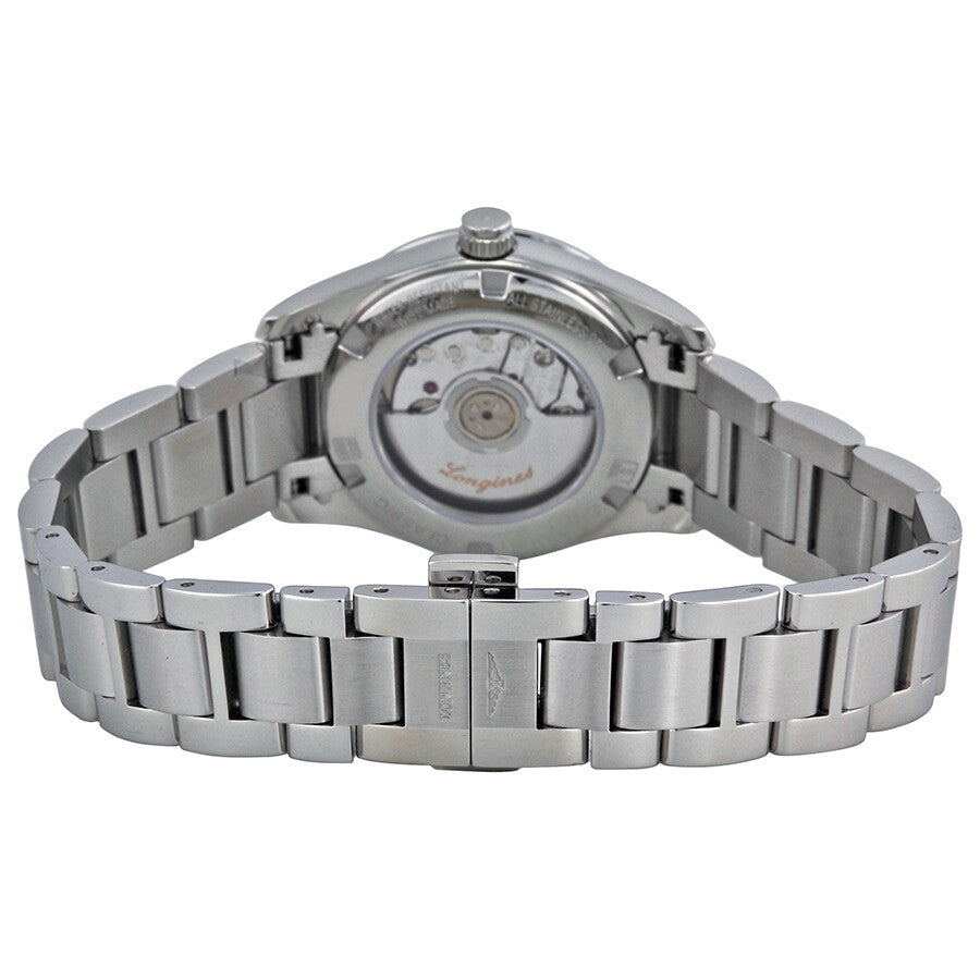 Longines stainless best sale steel back