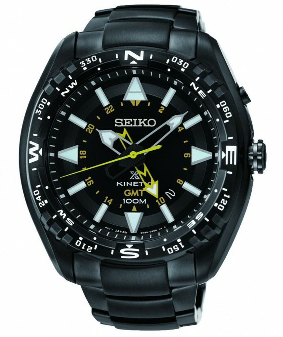 Seiko Prospex Land Kinetic GMT 100m Men's Watch SUN047P1 – Spot On Times