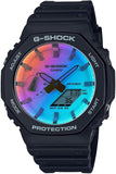 Casio G-Shock "Iridescent Color Series" Rainbow Dial Men's Watch GA-2100SR-1A