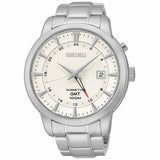 Seiko Sportura Kinetic GMT Stainless Steel Men's Watch SUN029P1