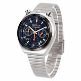 Citizen Bullhead Black Panda Reissue Tsuno Chrono Men's Watch AN3660-81L