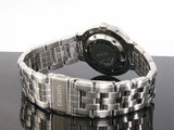 Seiko Automatic 21 Jewels Black Dial Stainless Steel Men's Watch SNH023K1