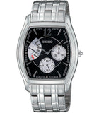 Seiko Analog Quartz 24-Hour Day Date Men's Watch SNT013P1