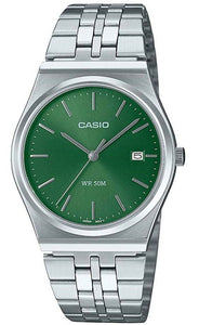 Casio Standard Vintage Style Green Dial Men's Watch MTP-B145D-3A
