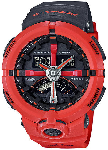 Casio G-Shock Big Case Dual Coil Punching Pattern Men's Watch GA-500P-4A