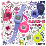 Casio Baby-G + Plus Y2K Fashion Colourful Pop Design Ladies Watch BGD-10K-4
