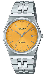 Casio Standard Vintage Style Yellow Dial Men's Watch MTP-B145D-9A