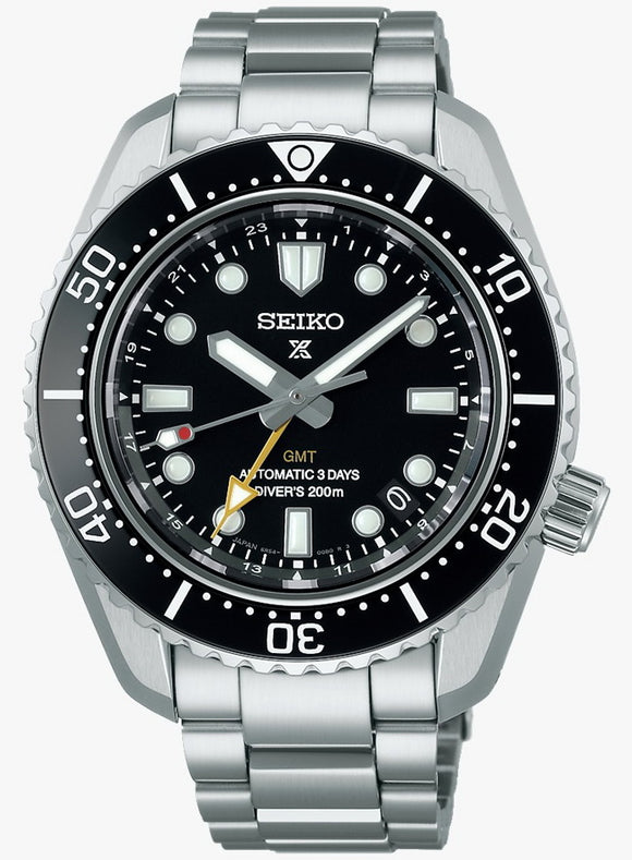 Seiko Prospex ‘Dark Depths’ GMT Automatic Men's Watch SPB383J1