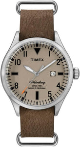 Timex The Waterbury Date Leather Strap Quartz Men's Watch TW2P64600