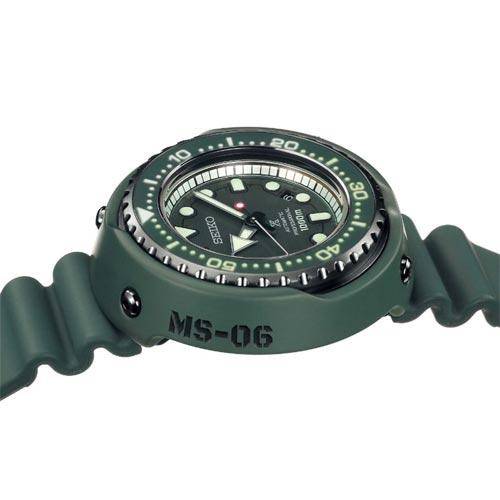 Seiko Prospex x Gundam Zaku II 40th Anniversary 1000m Men's Watch