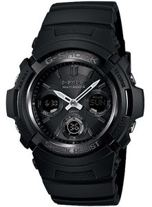 Casio G-Shock Black IP Ana-Digi Men's Watch AWG-M100B-1A