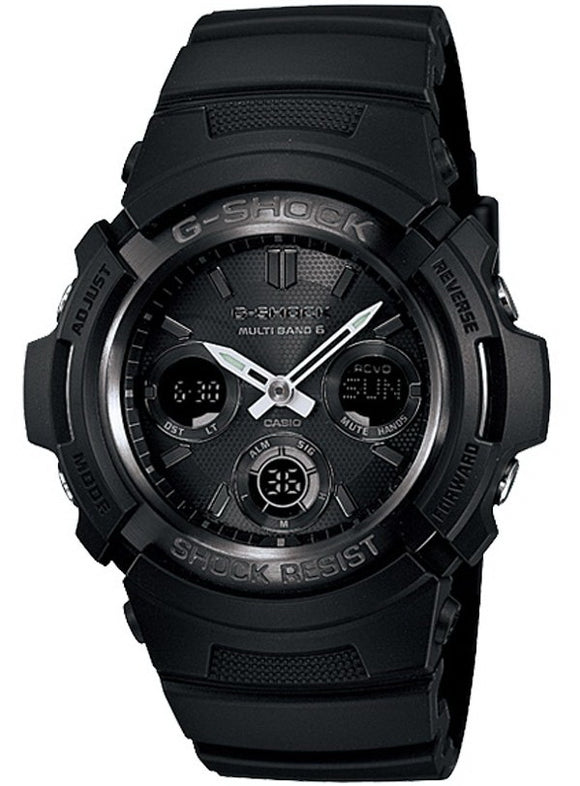 Casio G-Shock Black IP Ana-Digi Men's Watch AWG-M100B-1A