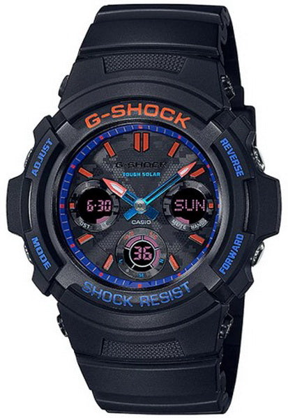 Casio G-Shock Basic Black Solar Power Men's Watch AWR-M100SCT-1A