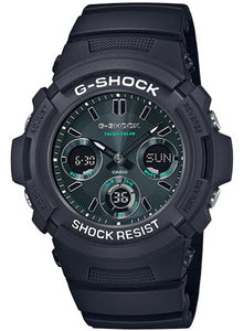 Casio G-Shock Midnight Green Smoky Black Solar Power Men's Watch AWR-M100SMG-1A