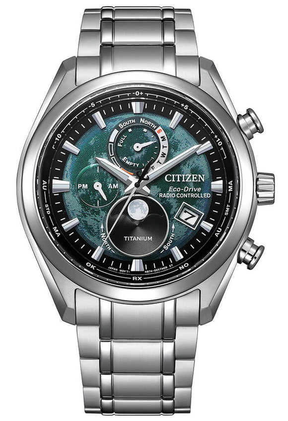 Citizen Eco-Drive Titanium Perpetual Radio Controlled Men's Watch BY1010-81X