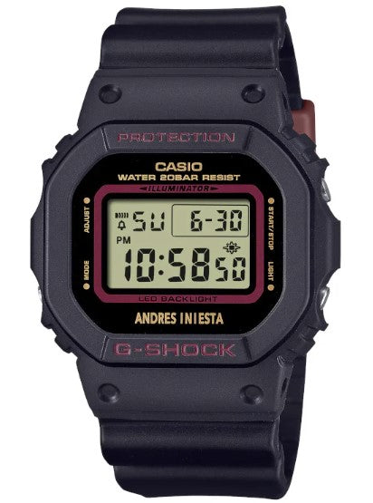 Casio G-Shock x Andrés Iniesta Special Collaboration Men's Watch DW-5600AI-1D