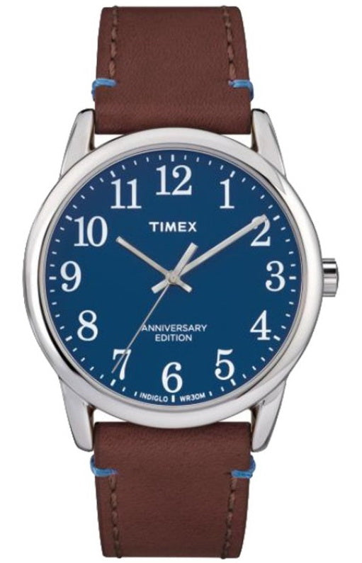 Timex Indiglo Anniversary Editon Brown Leather Strap Ladies Watch TW2R360