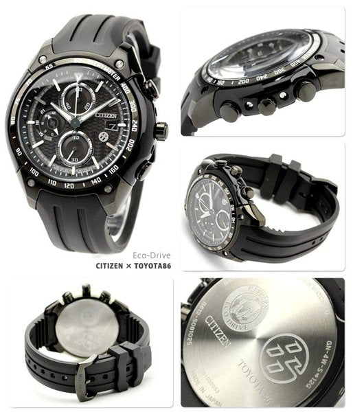 CITIZEN TOYOTA 86 クロノグラフ ブラック CITIZEN TOYOTA 86 クロノグラフ ブラック