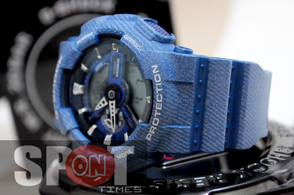Casio G-shock GA-110DC-2ADR Casio Wristwatch BLUE DENIM | WatchCharts