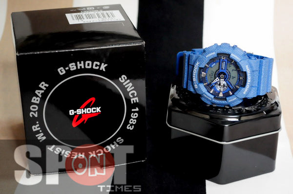 Casio g shock denim on sale