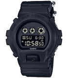 Casio G-Shock Monotone Black Cloth Band Men's Watch DW-6900BBN-1