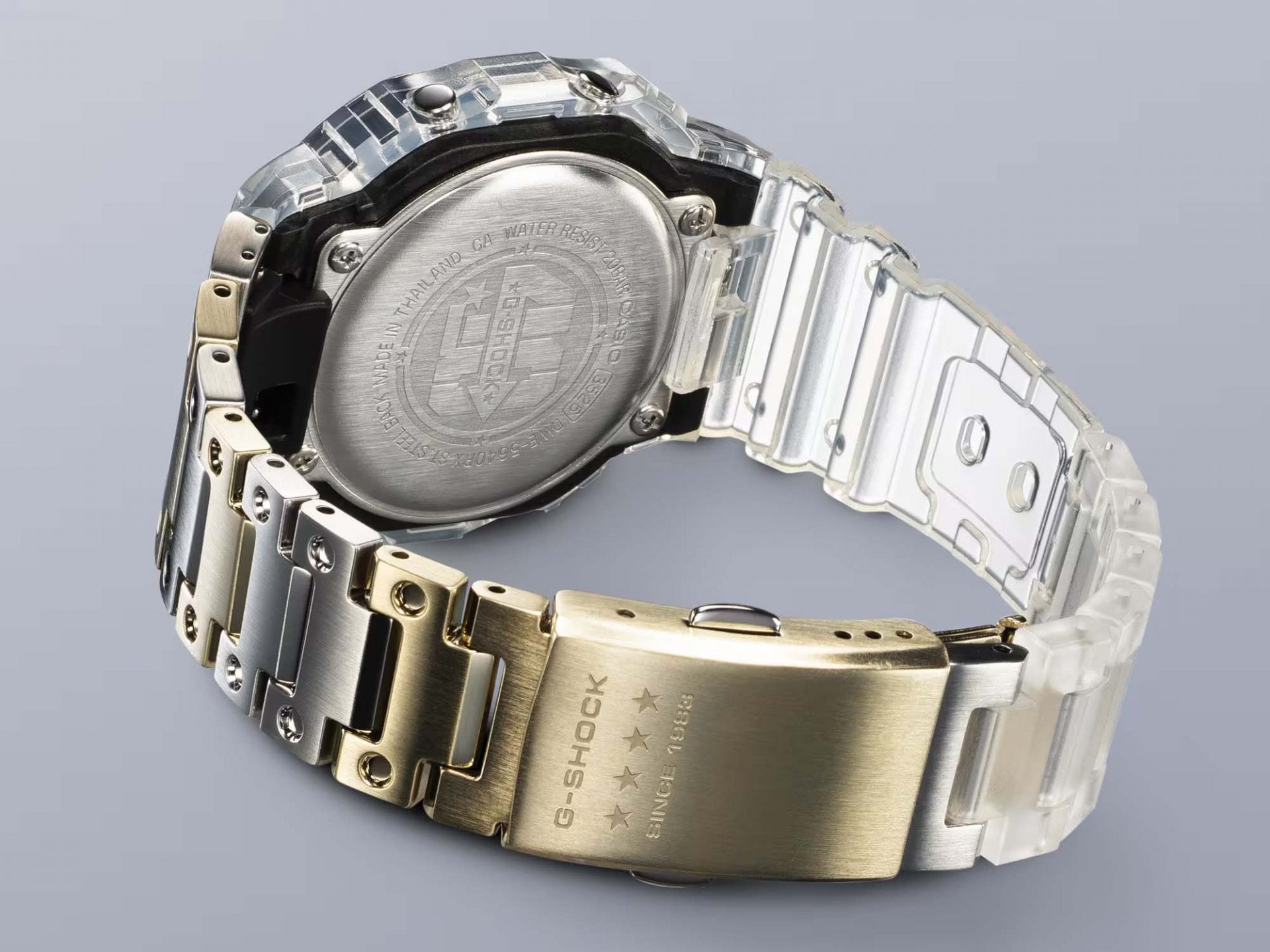 Casio G-Shock 40th Anniversary Clear Remix Men