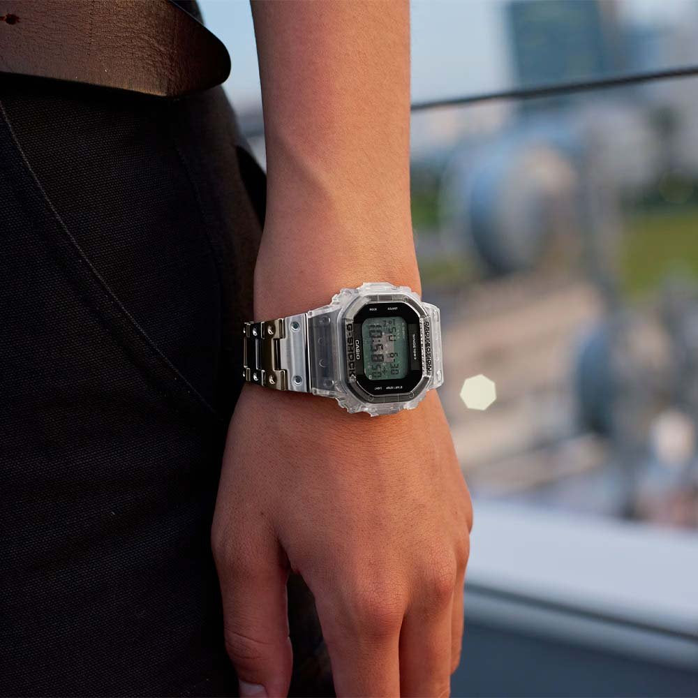 Clear g shock watch men's online