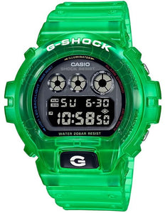 Casio G-Shock Transparent Green Digital Men's Watch DW-6900JT-3