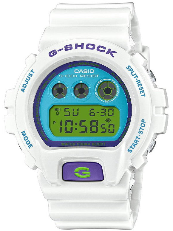 Casio G-Shock Revival Reproduces Crazy Colors Men's Watch DW-6900RCS-7