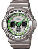 Casio G-Shock Metallic Color Silver Green Men's Watch GA-200SH-8