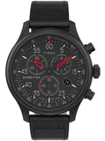 Timex Expedition Field Chronograph Leather Strap Men's Watch TW2T73000