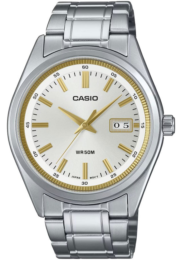 Casio Standard Analog Stainless Steel Men's Watch MTP-B180D-7A