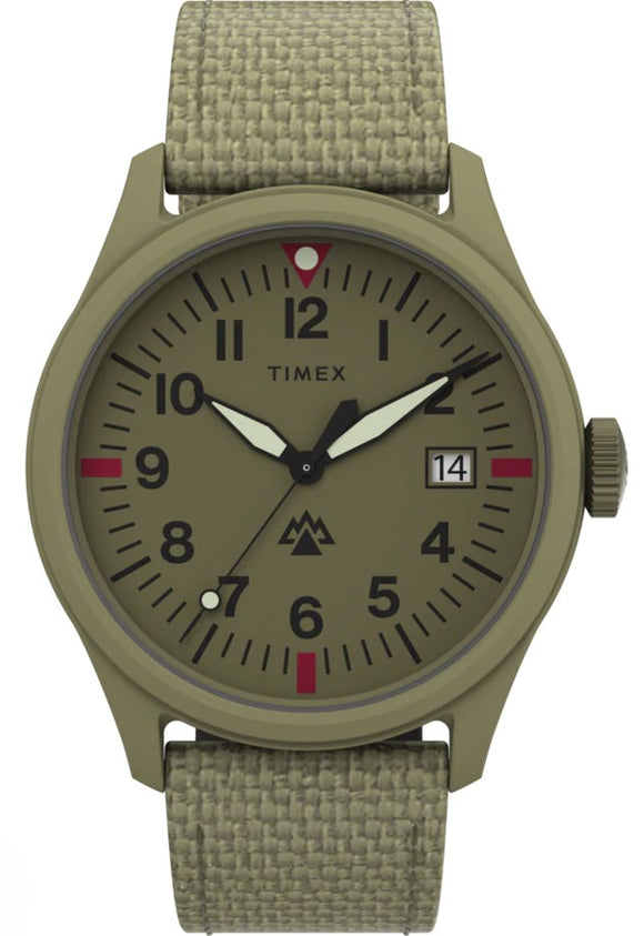 Timex Traprock Eco Ceramic Quartz Nylon Strap Men's Watch TW2W23500